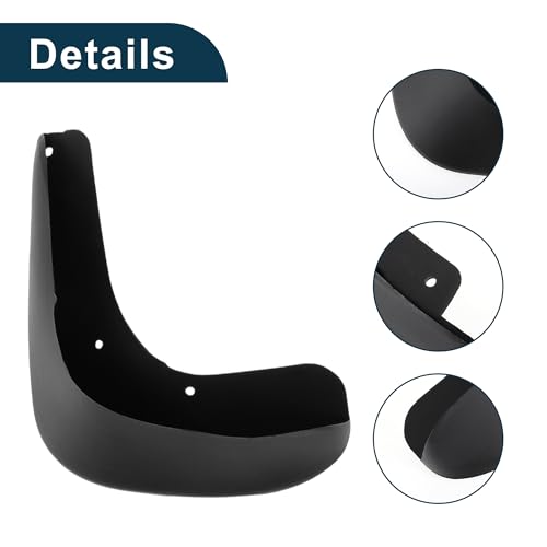 Image of Mud Flaps Splash Guards for Volkswagen Polo(Hatchback /Saloon) 2004-2010 W /Mount Accessories Mud Guards Front and Rear 1 Set