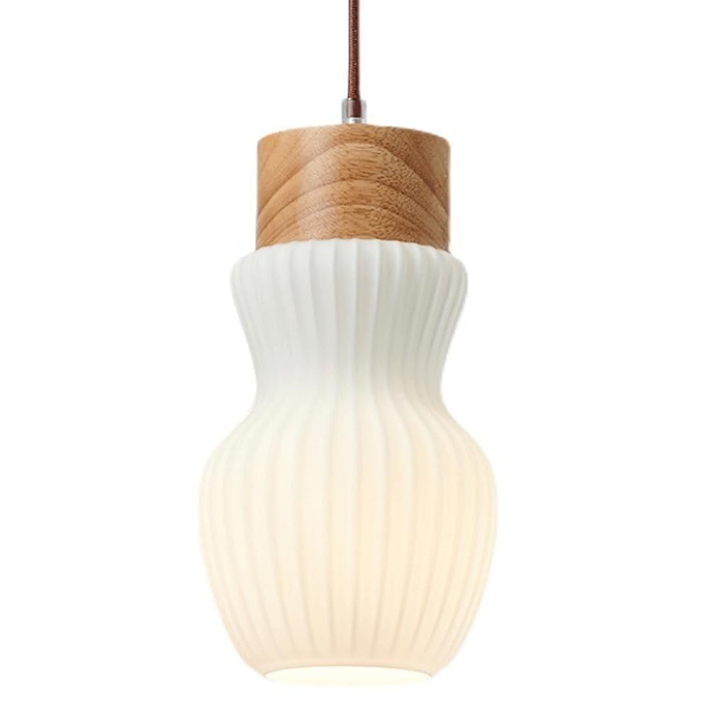HXYSXHJUO Industrial Glass Pendant Lamp - E27 Single Head Chandelier for Living Room, Bedroom, and Balcony Ceiling
