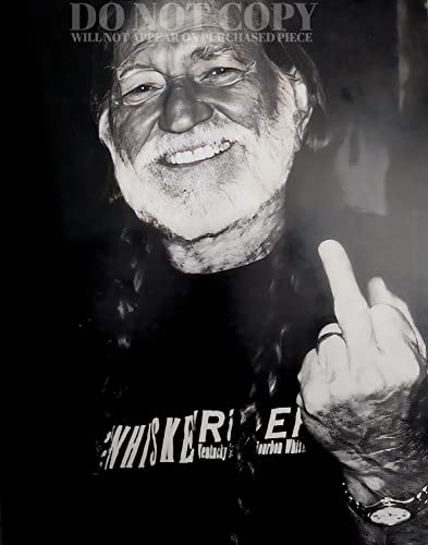 Affiche d'art Willie Nelson l'esprit rebelle de la musique américaine