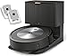 iRobot Roomba i7+ (7550) Robot Vacuum Bundle with Automatic Dirt Disposal - Wi-Fi Connected, Smart Mapping, Ideal for Pet Hair (+1 Extra Edge-Sweeping Brush, 1 Extra Filter)