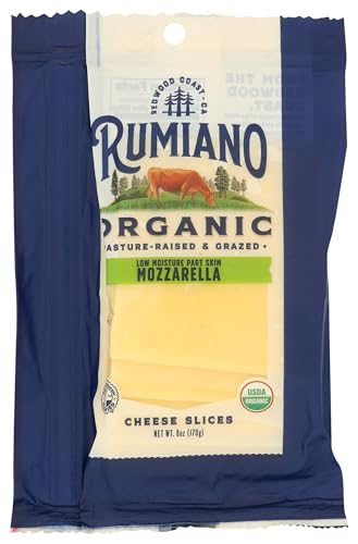 RUMIANO Organic Sliced Mozzarella, 6 OZ
