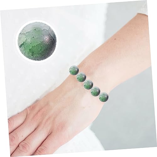 Perles d'espacement de bracelet Angoily en verre de fabrication artisanale