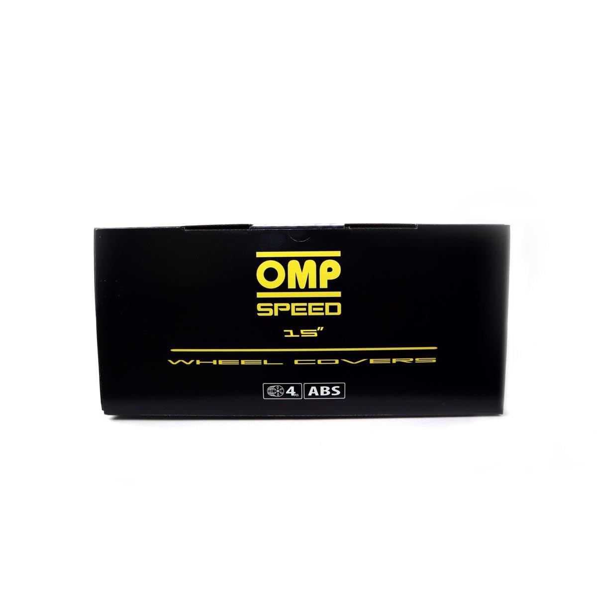 OMP SPEED SET 4 TAPACUBOS GHOST NEGRO/PLATA 15 PULGADAS — view 6