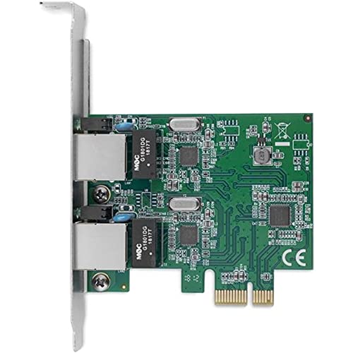 Image of StarTech.com Dual Port PCIe Network Card - Low Profile - RJ45 Port - Realtek RTL8111H Chipset - Ethernet Network Card - Dual Port Gigabit NIC (ST1000SPEXD4) | RJ45 Port, Realtek RTL8111H Chipset, Low Profile, Ethernet Network Card