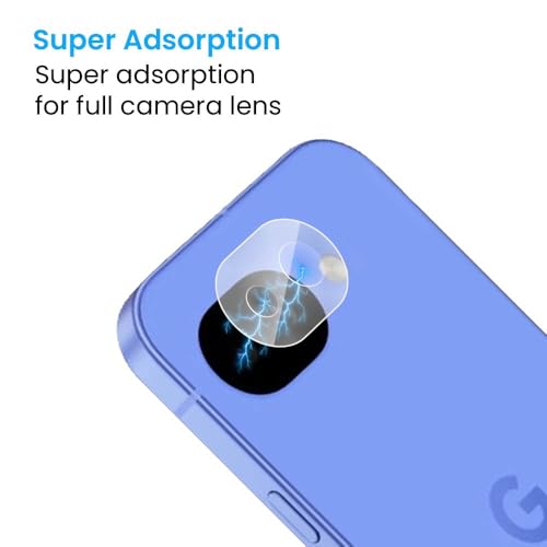 Image of FIRST MART Camera Lens Protector for Google Pixel 10A | 9H Tempered Glass, HD Clear, Scratch Resistant, Anti-Fingerprint, Case-Friendly | Crystal Clear, Pack of 1