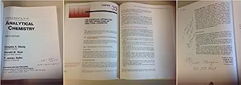 Hardcover FUNDM OF ANALYT CHEMISTRY 6E Book