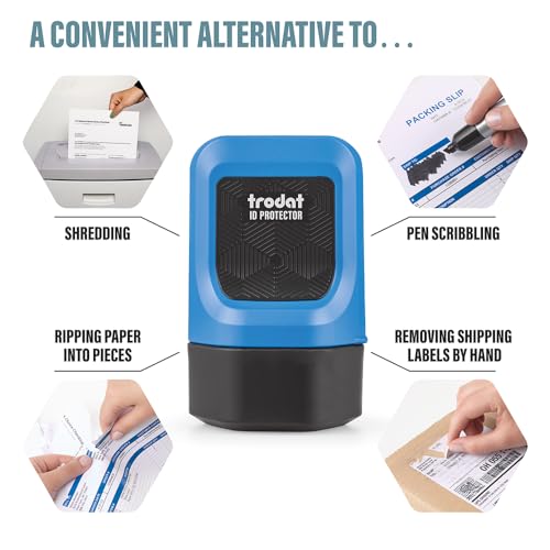 Trodat 199523 Id Protector Ink Roller – Identity Theft Protection Roller Stamp thumb #5