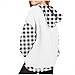 Girls Sweatshirt Tops with Hood Plaid Contrast Long Sleeve Casual Loose Fit Pullover Hoodies Fashion Hooded Sweatshirt Black