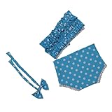 [linkable] 新生児ビキニセット点線水着衣装写真撮影服写真小道具 0-1Month ベビー写真水着衣装用