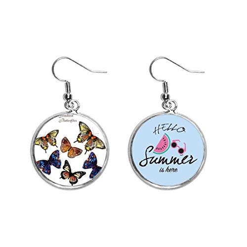 Pendientes de sandía ligeros que solucionan tus looks de verano