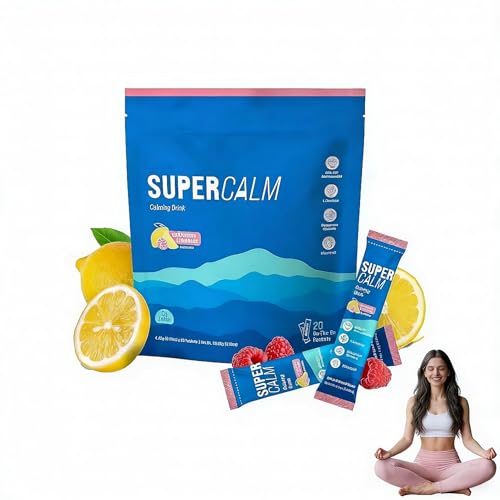 Super Calm Cortisol Zuckerfreies & Veganes Cortisol-Balance Flüssigkonzentrat, Natürliche Unterstützung für Männer & Frauen(1 Stück* 20Pcs)