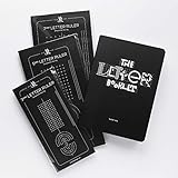 Rue High Letter Ruler Bundle by Nico Ng | 3mm, 5mm, 7mm, and Letter Booklet | | Clear Acrylic Stencil Letterform Composer | Letter Builder, Custom Lettering