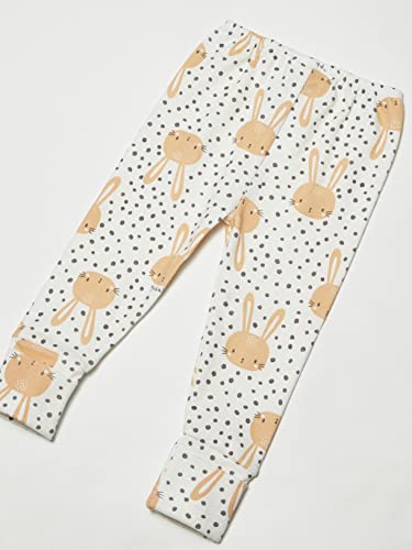 Calça em Suedine para Bebê Up Baby, Off White, P