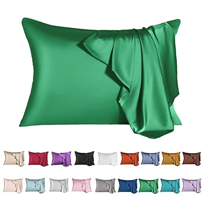 Mulberry Silk Pillowcase for Hair and Skin,Toddler Size Kids Silk Pillow Case with Hidden Zipper,Allergen Proof Dual Sides Soft Breathable Smooth Silk Pillow Cover(Toddler,White)