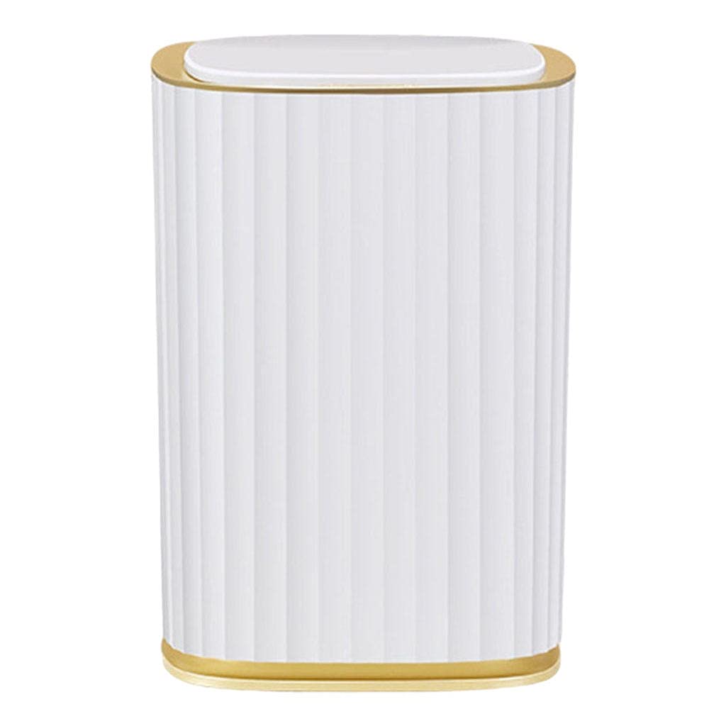 12L Automatic Sensor Trash Can Large Capacity Trashcan Waterproof Waste Basket for Bathroom Kitchen