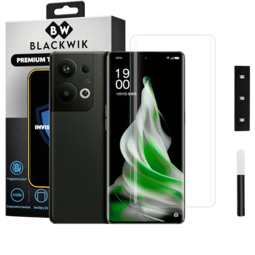 Image of Blackwik UV Curved Tempered Glass for Oppo Reno 9 | 1-Pack