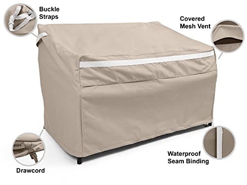 image for Covermates Outdoor Patio Sofa Cover - Premium Polyester, Weather Resis