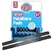 Stay! Non Skid Furniture Pads for Recliners, Furniture Grippers, Gripper Pads, Furniture Pads for Hardwood Floors and Carpet, Anti-Slip, Black (27 inch) Note: Choose Size Slightly Longer Then Rails