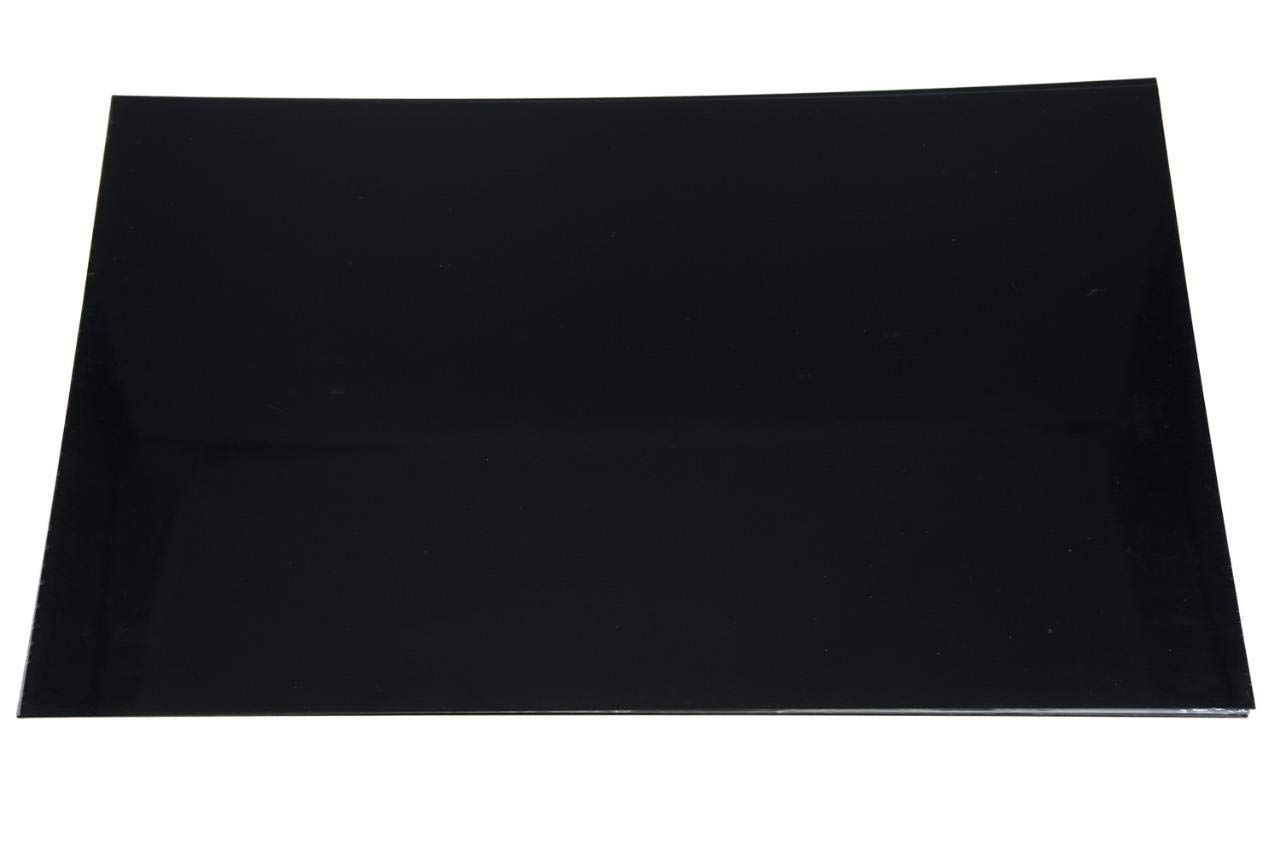 Dopro Bianco chitarra basso battipenna materiale piastra antigraffio foglio materiale 290x430mm nero 3 strati (BWB)