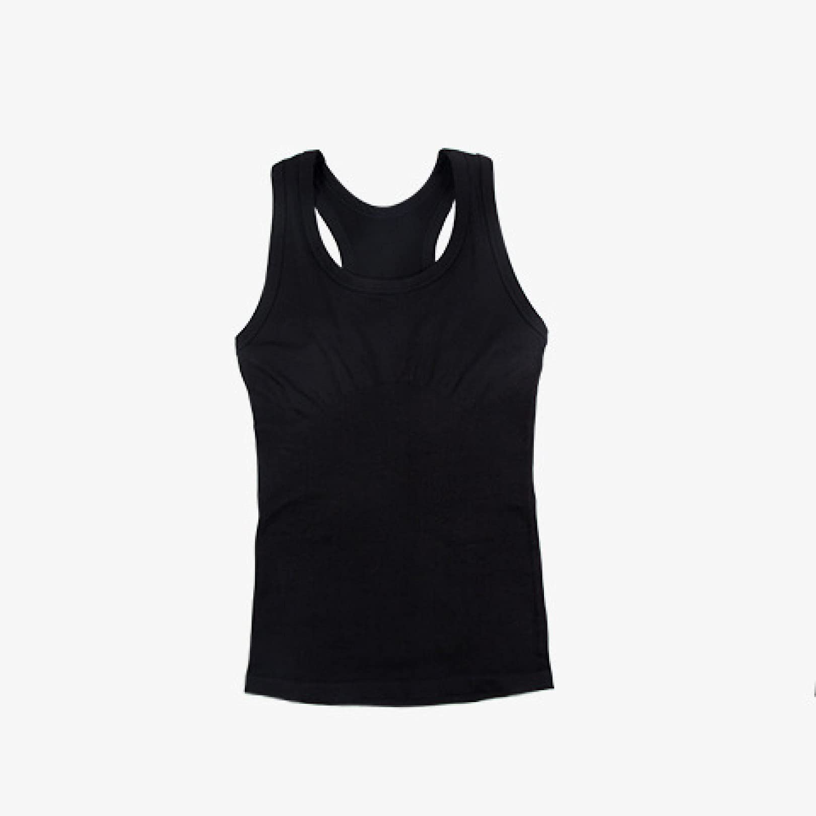 Herren bauchweg-Shape-Weste, Kompressionsshirt – eng anliegende Body-Shaper-Weste mit Rundhalsausschnitt für fitnessstudio und Fitness