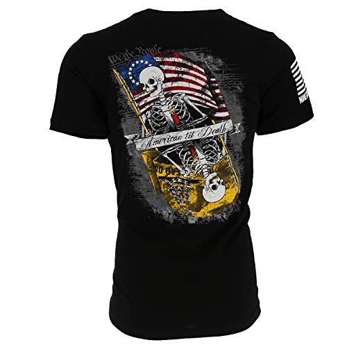 American Til Death Men's T-Shirt