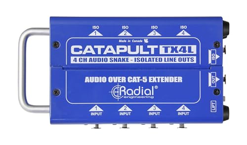 Radial Catapult TX4L 4-channel Cat 5 Audio Snake Module