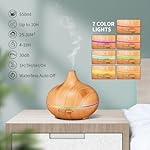 HLS Aroma Diffusers for Essential Oils Large Room with 10 Essential Oils,Ultrasonic Aromatherapy Diffuser for Home Bedroom, Cool Mist Humidifier Vaporizer - Image 2