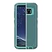 OtterBox Defender Series SCREENLESS Edition for Samsung Galaxy S8 - Frustration Free Packaging - Aqua Mint Way (Aqua Mint/Mountain Range Green)