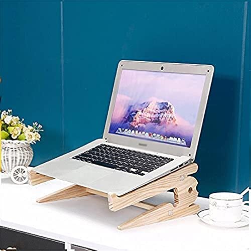 WYDMBH Monitor Stand Riser Hout Universele Laptop Stand, Draagbare Laptop Stand, Multifunctionele Opslag Computer Stand… - Image 3