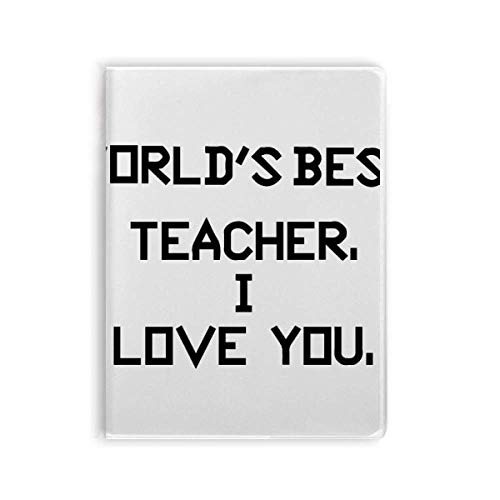 Carnet de notes I Love You World Best Deskmate, le cadeau romantique