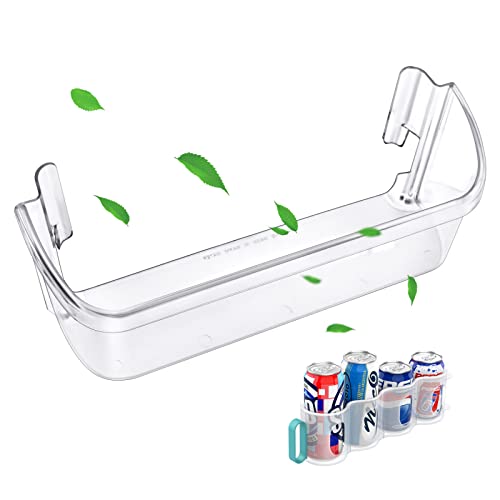New Upgraded 240323002 Refrigerator Door Bin Shelf Compatible with Frigidaire,Kenmore Refrigerator Door Shelf Replacement Parts AP2115742 PS429725 240323000,Door Shelf Bin with Soda Can Organizer