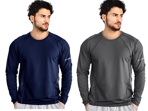 Image of Noble Monk Mens Polyester Solid Regular Fit T-Shirt