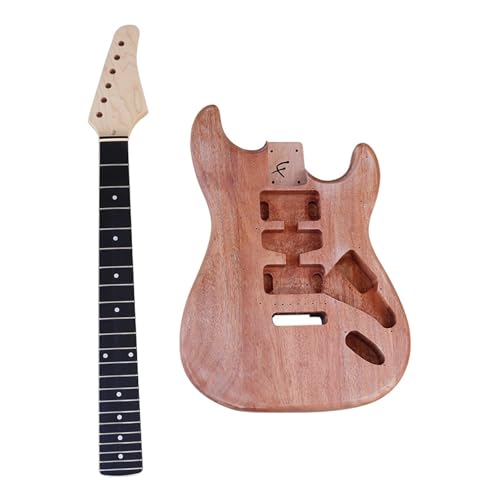Kit de guitarra eléctrica sin terminar accesorios para instrumentos de bricolaje Kit de guitarra DIY