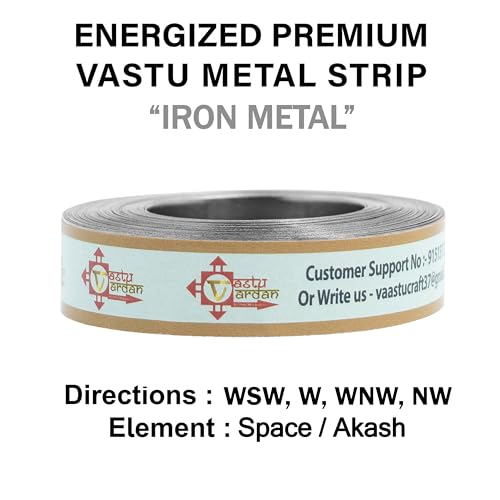 Image of Iron Strip | 0.5 INCH | Pack of 1 | Vastu Strip | Vastu Strip Remedy | Width-12mm, Thickness-0.2mm, Length-25 Feet Approx.