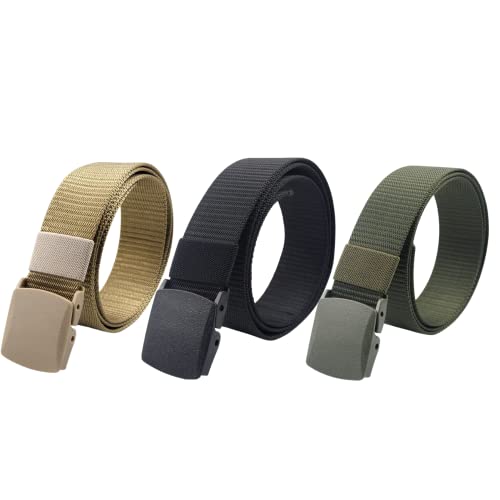 Cinto Militar Tático Airsoft Fivela Polímero Engate Rápido (Tan)
