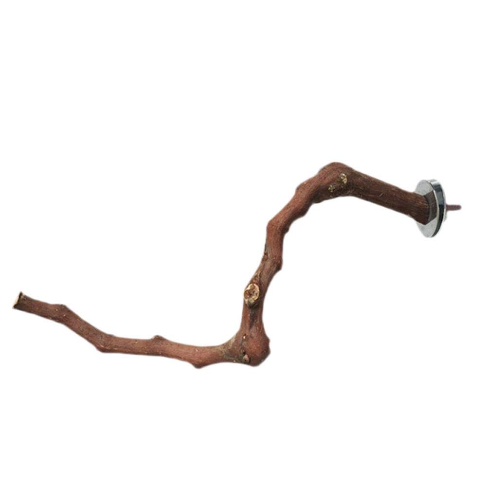 Beaviety Bird Perch Bird Standing Stick Natural Grapevine Bird Cage Perch For Parrot Cages Toy