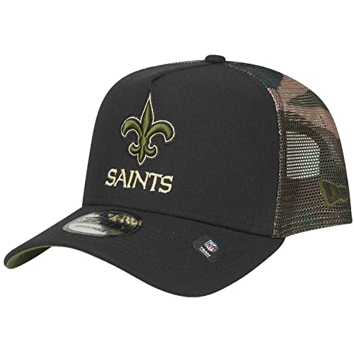 New Era Snapback Trucker Cap New Orleans Saints Wood Camo - vue 2
