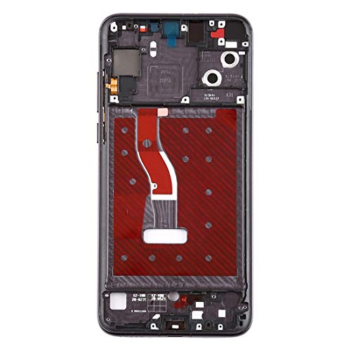 Boîtier LCD supérieur Huawei Nova 4 gris avec châssis écran et boutons - 2