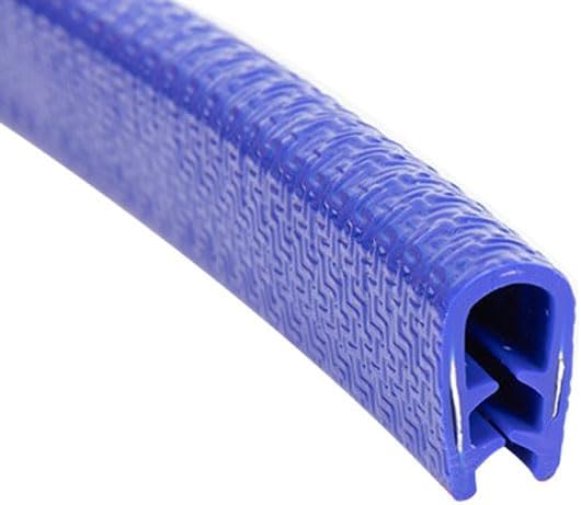 CWENIVTON(売店) U字型ゴムシール、ゴムUチャンネルシール、3.28フィートブラックエッジ柔軟でメタルフィットギャップ付き