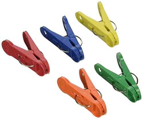 Premium Balloon Accessories CNW16A10/50 Balloon Accessories Clip-N-Weight, 16g, Primary Colors