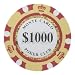 Brybelly Monte Carlo Premium Poker Chip Heavyweight 14-gram Clay Composite – Pack of 50 ($1000 Yellow)