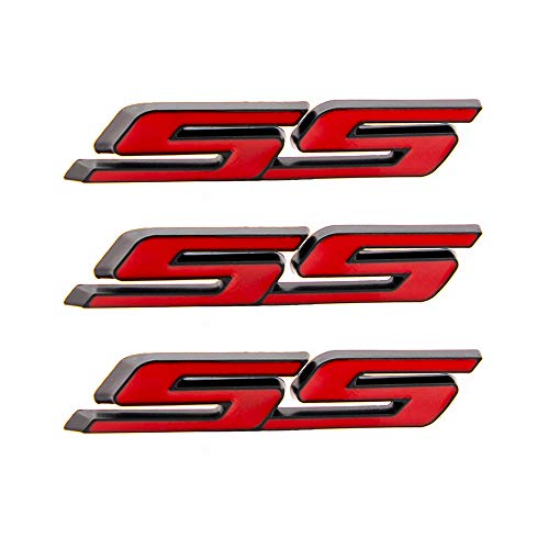 Emblemas SS adhesivos para renovar la defensa y maletero de Chevy Camaro 2010 a 2015