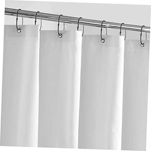 Gancho para cortina de ducha de metal para renovar el baño de invitados con Anneome 7