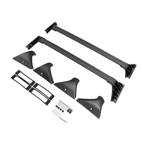 Barres de toit de haute qualité structurelle noire pour le cross-over Nissan X-Trail