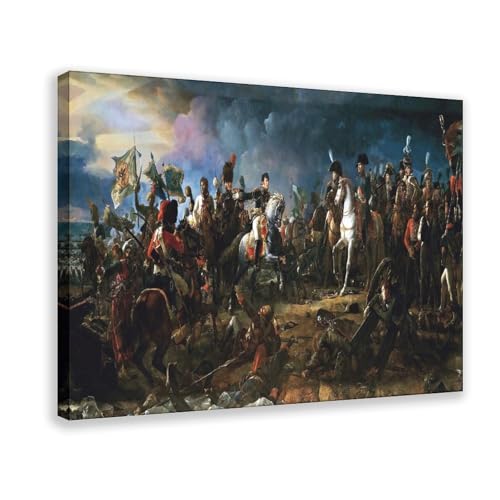 Toile Napoléon Austerlitz François Gérard pour décoration de salon et bureau