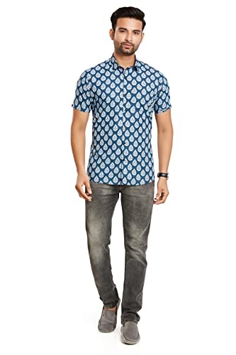 Image of BE ACTIVE Men's Solid Regular Fit Shirt