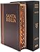 Santa Biblia Reina Valera 1960 Edicion de Lujo Letra Grande tamano manual con fotos e ilustraciones indice caoba / cafe claro (Spanish Edition)