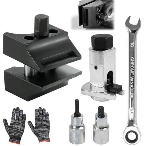 CHENBOOW Écarteur de Fusée de Direction à Moyeu,4 Pièces Kit Écarteur de Jambe de Force,Direction de Moyeu de Jambe de Suspension,Écarteur Rotule...