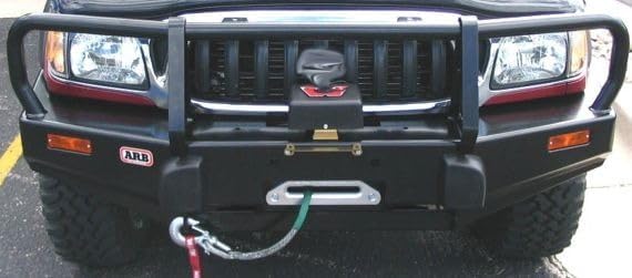 BILLET4X4 U.S. Made Aluminum Hawse Fairlead SP for Winchrope (with Dropped mounting Holes for Horizontal Winch mountings Such as ARB Bumpers) (Off-Road Vehicle Recovery)