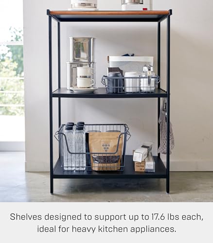 YAMAZAKI Tower 3Tiered Storage Rack solution gain de place etagere